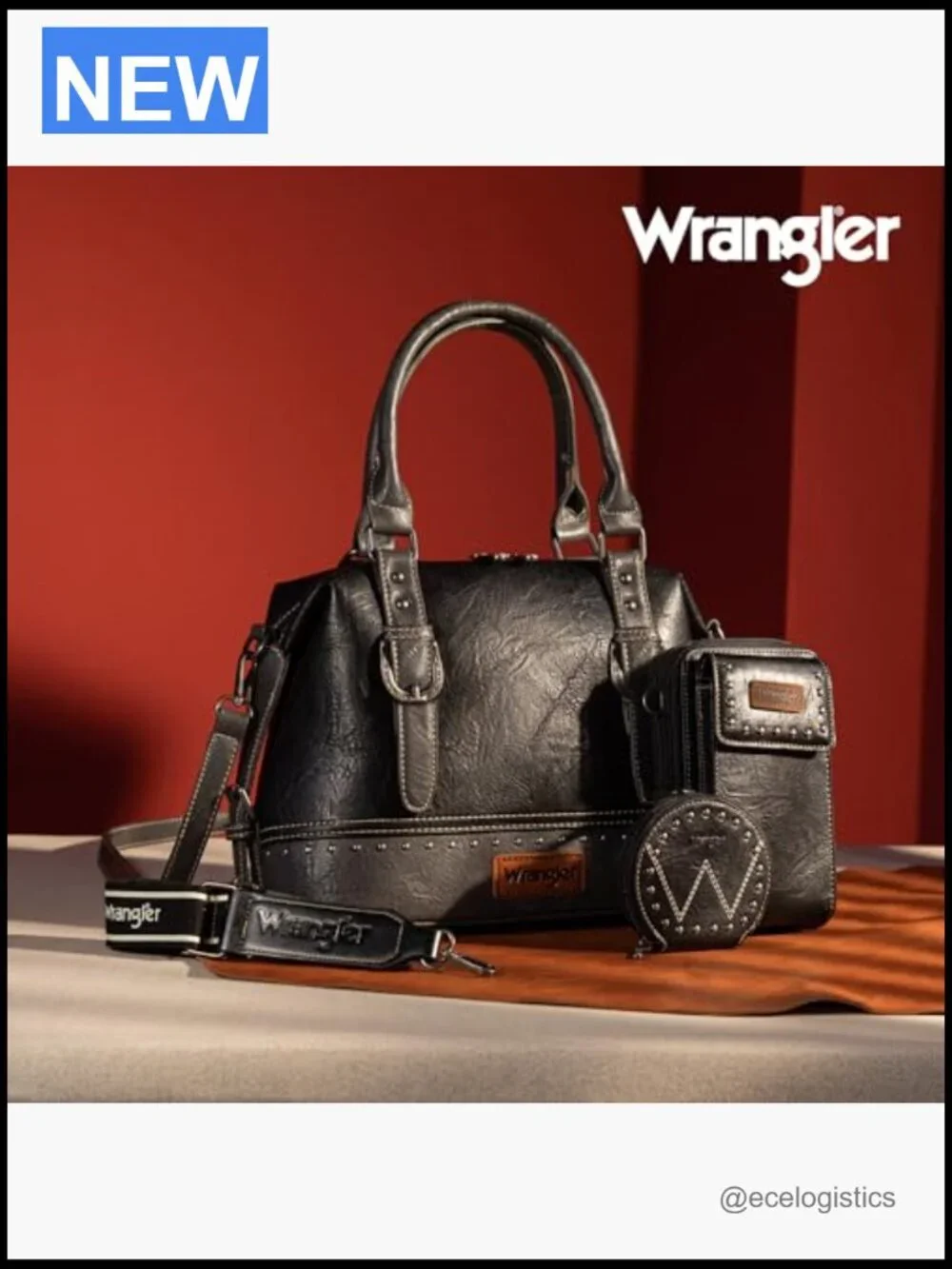 3-Piece Doctor Bag Set with Phone Purse and Coin Purse